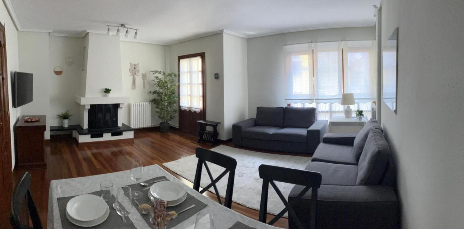 Duplex 122M2, 4 Dormitorios, 2 Banos Completos, Wifi 1Gb Mundaka Esterno foto
